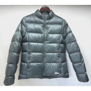 EDDIE BAUER 650 Down Fill Women's Medium Nylon LightWeight Puffer Jacket